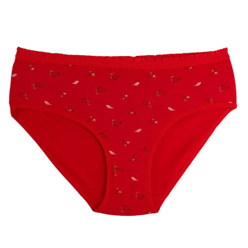 شورت اسلیپ زنانه نخ و پنبه سایز فری طرحدار