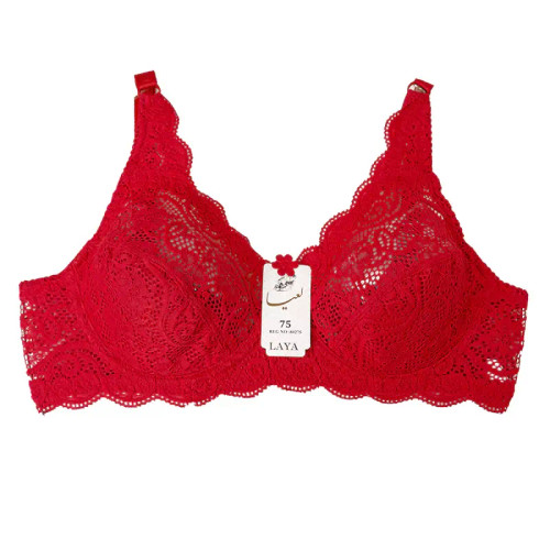 سوتین فنردار دانتل بند قابل تنظیم سایز 75 80 85