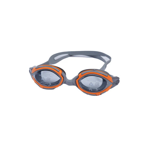 عینک شنا حرفه ای سیلیکونی زاویه دید 180 درجه با گوشگیر و بدنه ژله ای