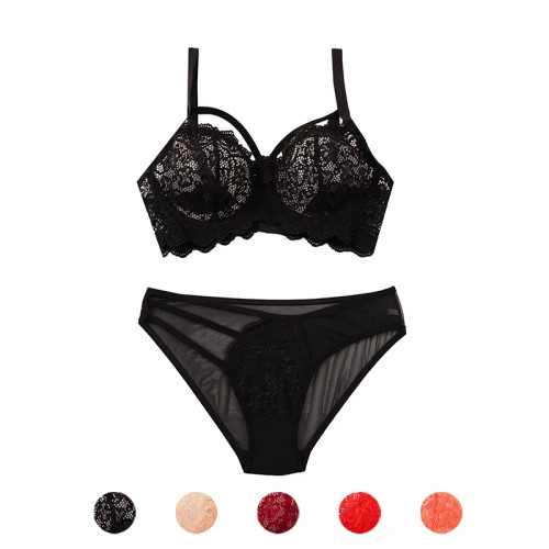 سوتین دانتل فانتزی هارنس دار کاپ B زنانه