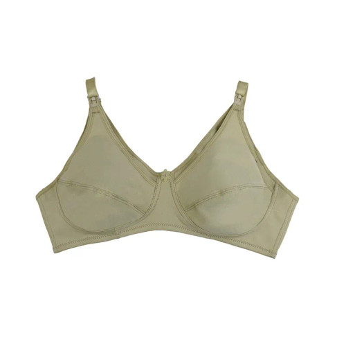 سوتین شیردهی نخی بدون فنر راحت و ضد حساسیت برای مادران سایزبندی 75 تا 85