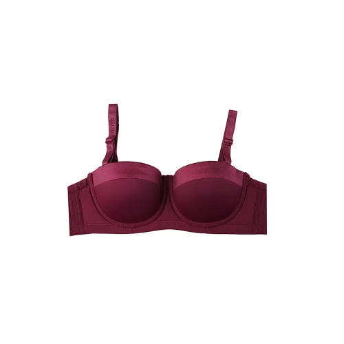 سوتین اسفنجی فنردار ساتن میکروفایبر سایزبندی کامل