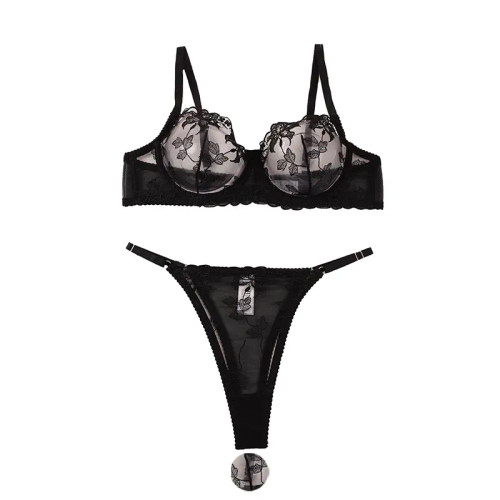 لباس زیر زنانه طرحدار تور سایزبندی کامل