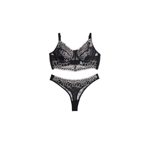 ست لباس زیر زنانه تورگاز فنردار بکلس سایز 75 تا 90