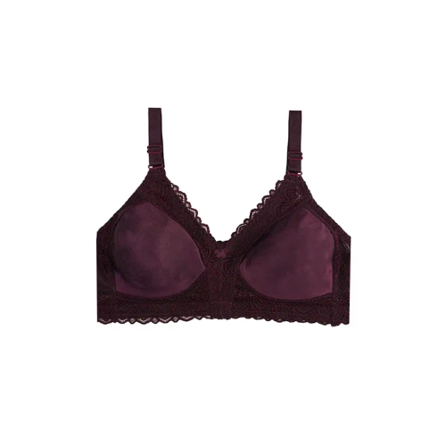 سوتین دانتل پرسی بدون فنر زنانه سایزبندی کامل