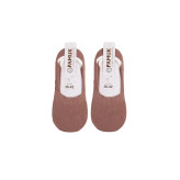 جوراب زنانه نخی پنبه ای فری سایز رنگ کالباسی سایز 36 تا 41