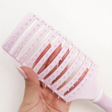 برس مو سیلیکونی گره باز کن، مناسب موی خیس و خشک، ماساژور پوست سر