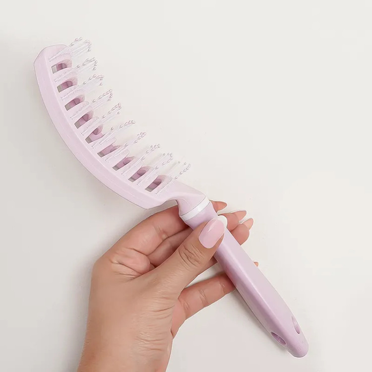 برس مو سیلیکونی گره باز کن، مناسب موی خیس و خشک، ماساژور پوست سر