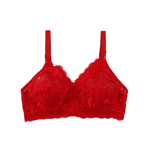 سوتین دانتل بدون فنر کاپ B سایزبندی 70 تا 85