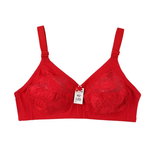 لباس زیر زنانه دانتل لاکرا بدون فنر بند قابل تنظیم سایز 95 100