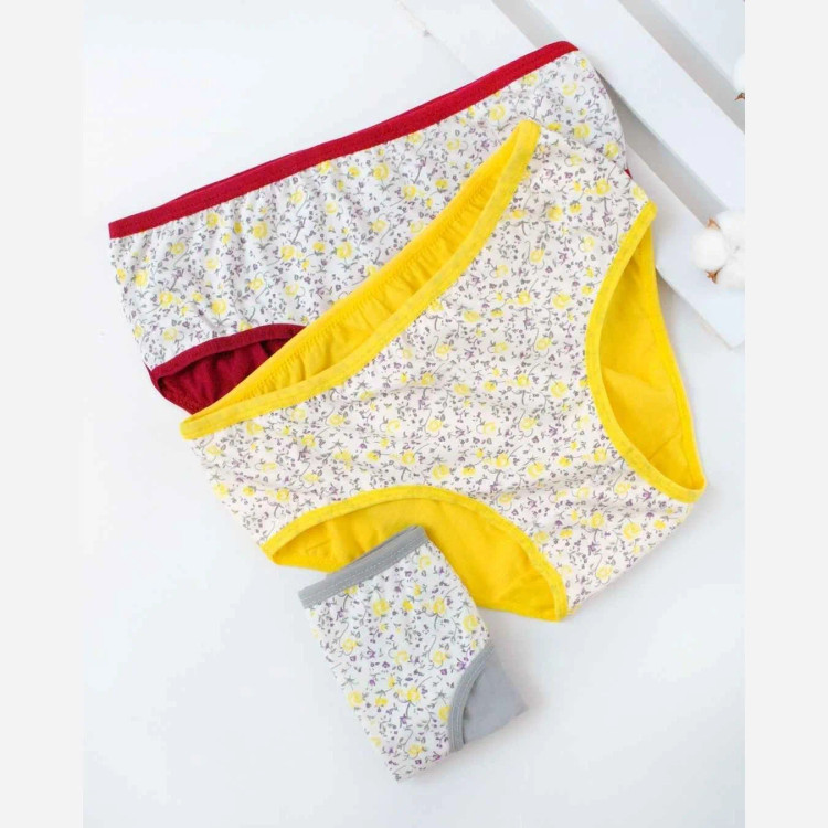 شورت نخی زنانه سایز بزرگ 3XL طرحدار راحت و لطیف ضد حساسیت