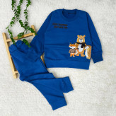 بلوز شلوار بچگانه طرح روباه و دوستان جنس پنبه دورس مناسب 2 تا 5 سال