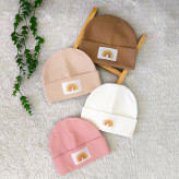 کلاه نوزادی رنگین کمان کبریتی | مناسب 3 ماه تا 2 سال | ضد پرز و آبرفت