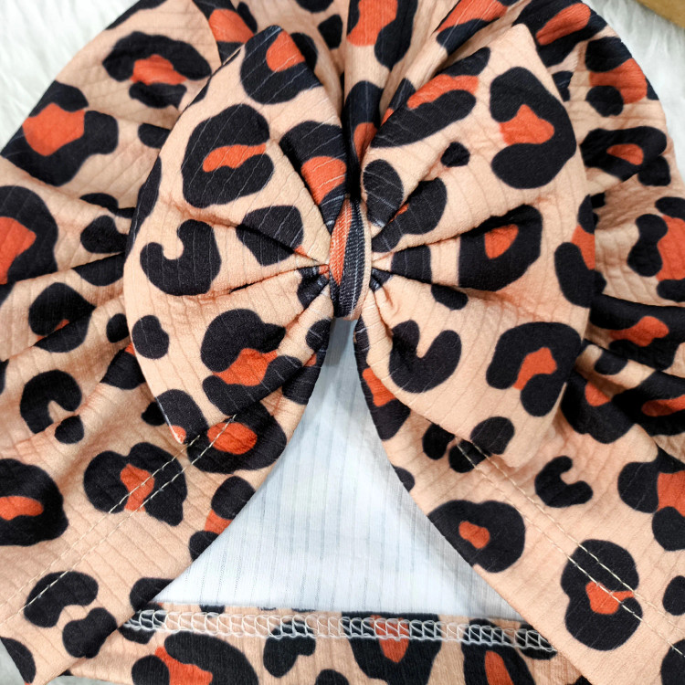 توربان کبریتی پلنگی نوزاد و کودک | مناسب 2 ماه تا 2 سال