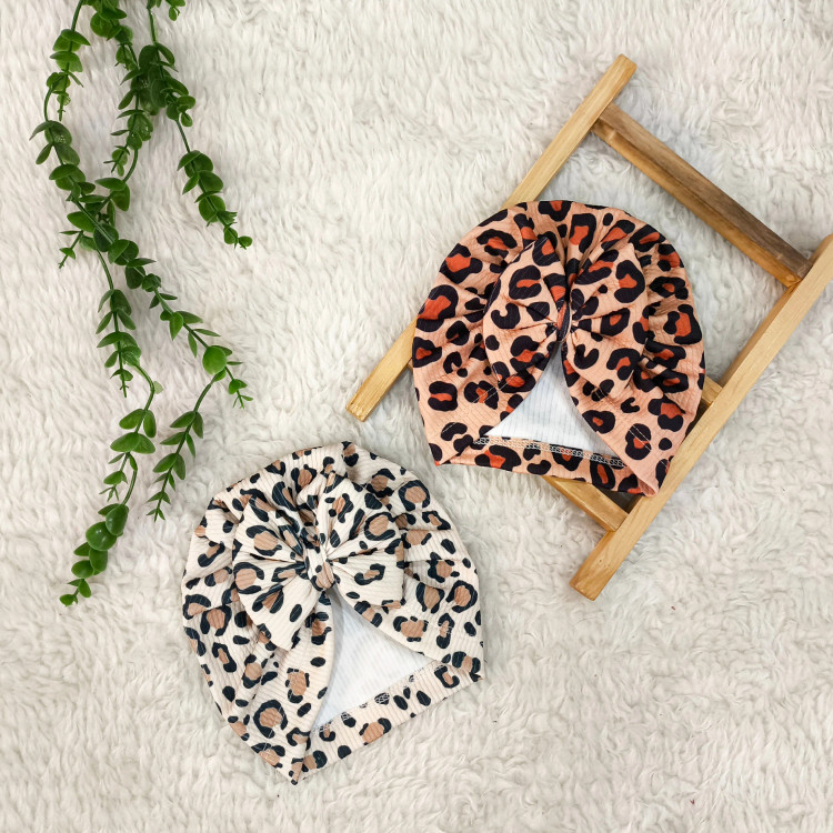 توربان کبریتی پلنگی نوزاد و کودک | مناسب 2 ماه تا 2 سال