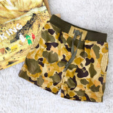 ست تاپ و شورتک کتان پسرانه وارداتی نخ پنبه لطیف سایز بندی 1 تا 2 سال