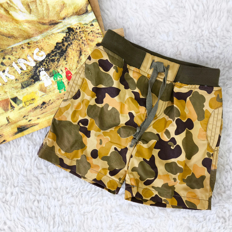 ست تاپ و شورتک کتان پسرانه وارداتی نخ پنبه لطیف سایز بندی 1 تا 2 سال