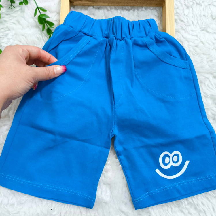 تیشرت و شلوارک پسرانه پنبهای سوپر طرح Sunny Day مناسب 2 تا 4 سال | 6 رنگ