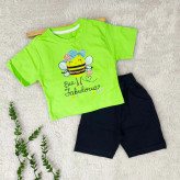 تیشرت شلوارک دخترانه نوزادی ست دخترانه تیشرت شورت