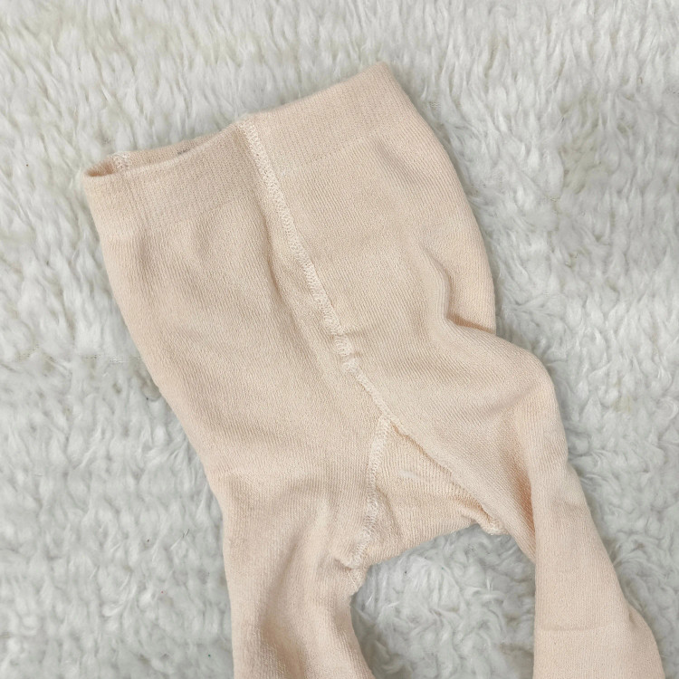 جوراب شلواری توکرکی حوله ای ترک نخی پنبه نرم و لطیف مناسب 6 تا 18 ماه