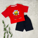 تیشرت شلوارک دخترانه نوزادی ست دخترانه تیشرت شورت