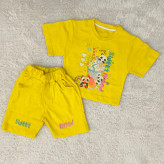 تیشرت و شورتک لش طرح پاندا پنبه سوپر مناسب کودکان 1 تا 3 سال