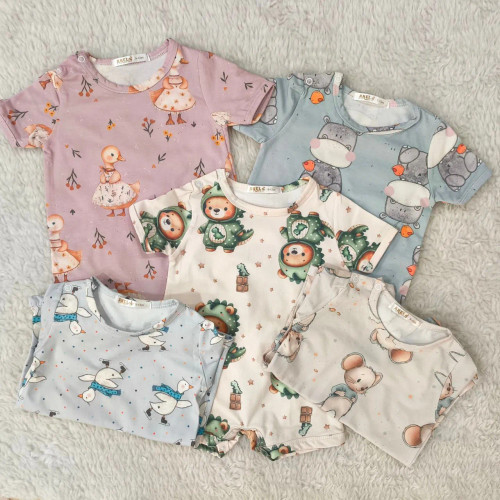 رامپر نوزادی تمام چاپ رامپر دخترانه رامپر پسرانه