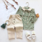 شومیز شلوار دخترانه بلوز شلوار نوزادی ست دخترانه