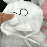 کلاه پشمی بچگانه طرح گلدوزی شده مناسب پاییز و زمستان | مناسب 3 ماه تا 1 سال