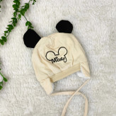 کلاه پشمی بچگانه طرح گلدوزی شده مناسب پاییز و زمستان | مناسب 3 ماه تا 1 سال