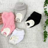 جوراب حوله ای نوزاد دخترانه و پسرانه، نرم و لطیف، سایز صفر تا دو سال