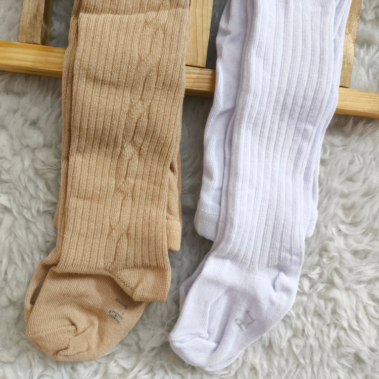 جوراب شلواری کبریتی نوزاد و کودک | جنس نخ پنبه اعلا | مناسب 0 تا 3 سال