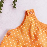 سارافون شورت نخی خرس و قلب چهار رنگ مناسب 1 تا 3 سال