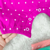 رامپر نوزادی دخترانه رامپر عیدانه رامپر خالخالی جوجه