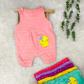 رامپر نوزادی دخترانه رامپر عیدانه رامپر خالخالی جوجه