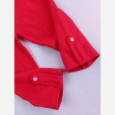 بلوز شلوار یلدایی نوزادی پسرانه طرح انار - جنس پنبه لطیف - سایز 3 ماه تا 3 سال