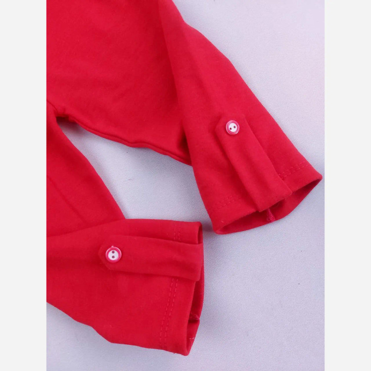 بلوز شلوار یلدایی نوزادی پسرانه طرح انار - جنس پنبه لطیف - سایز 3 ماه تا 3 سال