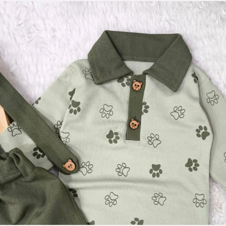 تیشرت شلوار نوزادی پسرانه ست پسرانه