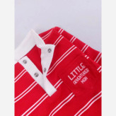 بلوز شلوار یلدایی نوزادی پسرانه طرح انار - جنس پنبه لطیف - سایز 3 ماه تا 3 سال