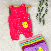 رامپر نوزادی دخترانه رامپر عیدانه رامپر خالخالی جوجه