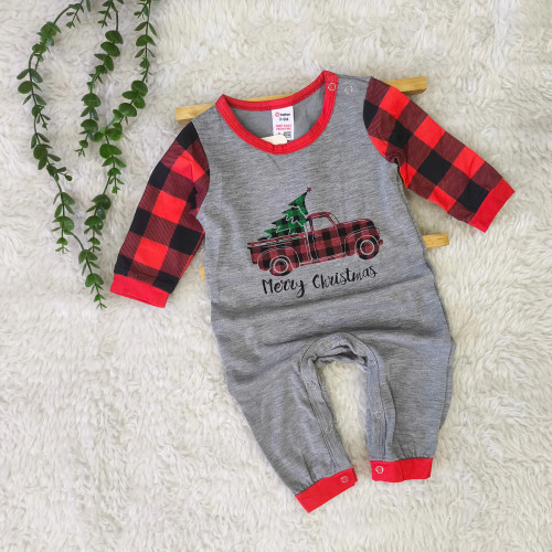 سرهمی نوزادی پسرانه وارداتی جنس نخ پنبه لطیف سایز 3 تا 6 ماه