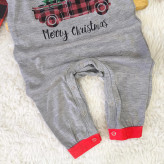 سرهمی نوزادی پسرانه وارداتی جنس نخ پنبه لطیف سایز 3 تا 6 ماه