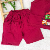 تاپ شلوارک پسرانه تاپ شورت نوزادی ست پسرانه