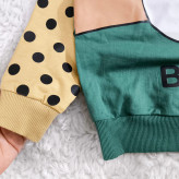 بلوز شلوار پسرانه زرافه خالدار پنبه دورس نرم و لطیف سایز 45 و 50