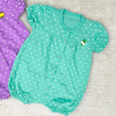 رامپر نوزادی دخترانه قلب قلبی سرهمی دخترانه