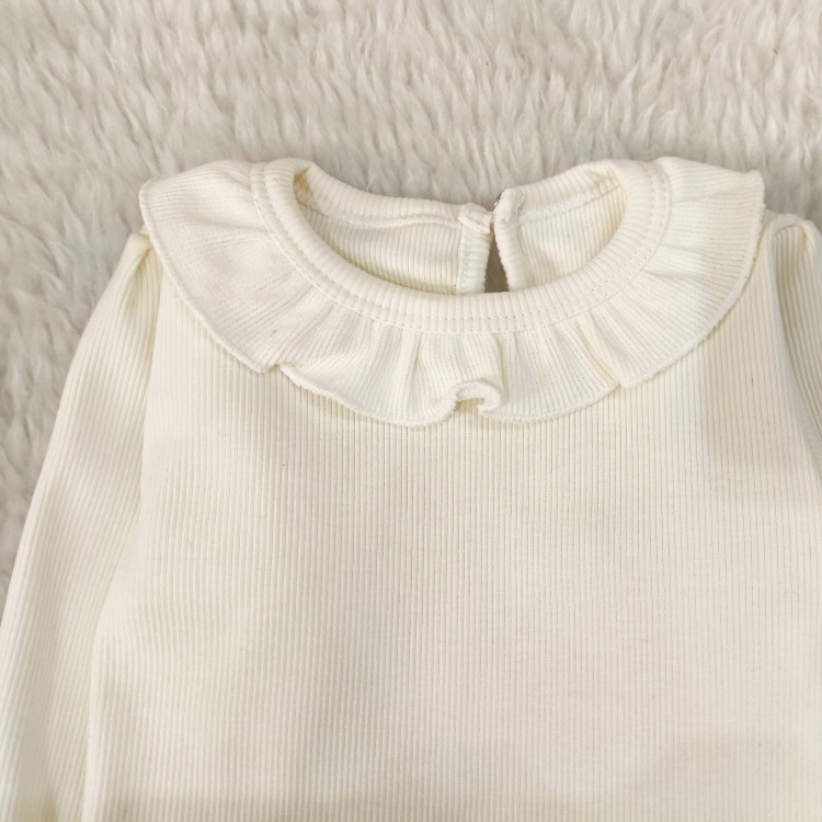 ست دو تیکه بادی و بلوز مجلسی دخترانه نخی کبریتی ضخیم پاییزه 3 تا 18 ماه