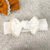 هدبند پاپیونی کبریتی نوزاد و کودک | تک سایز (3 ماه تا 3 سال) | کشسانی عالی