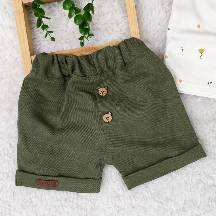 تاپ شورت نوزادی تاپ شلوارک دخترانه ست تابستانه