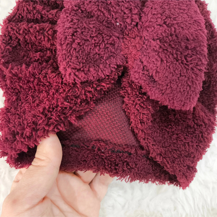 توربان پولیشی تدی نوزاد و کودک | مناسب پاییز و زمستان | تک سایز