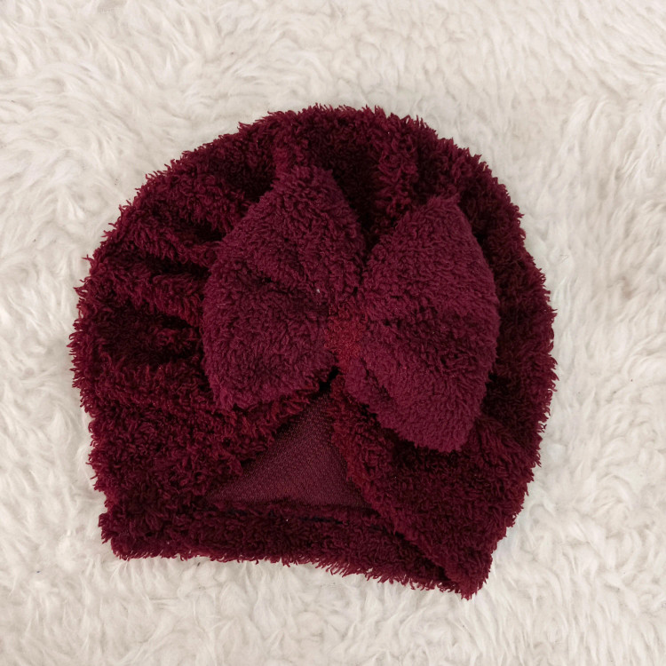 توربان پولیشی تدی نوزاد و کودک | مناسب پاییز و زمستان | تک سایز